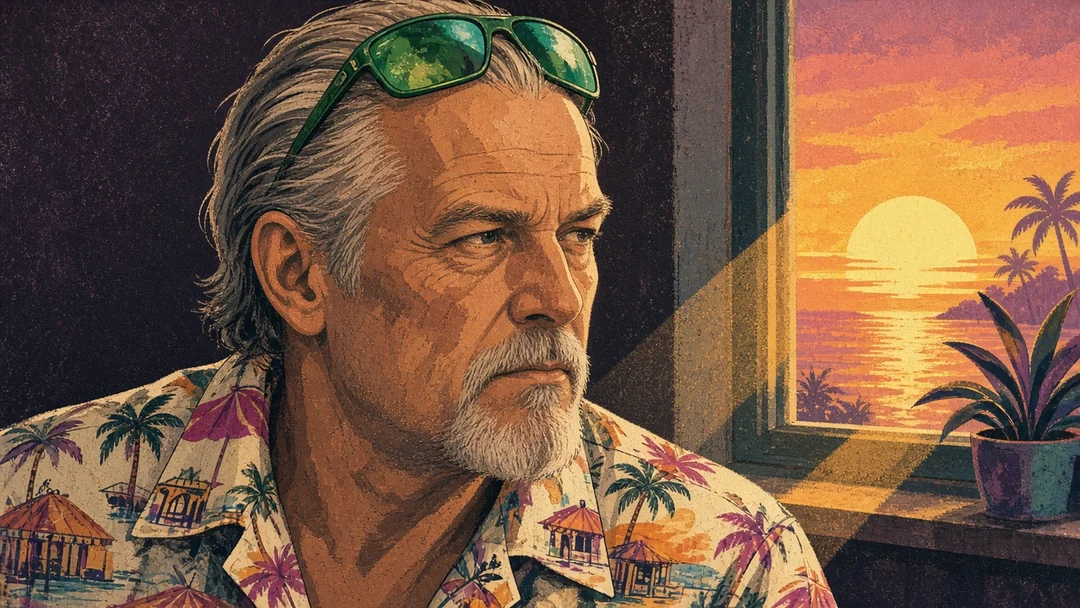 Brian Heder, retrato ilustrado (interpretación de fans)