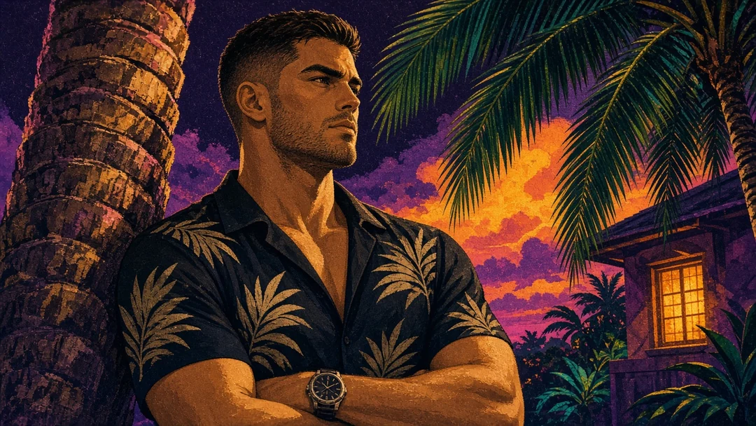 Jason Duval, retrato ilustrado (interpretación de fans)